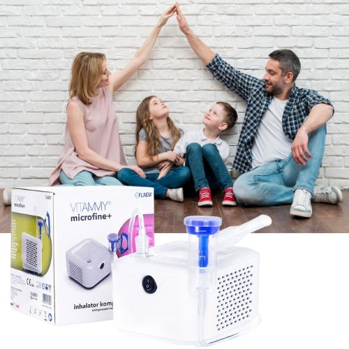 Könnyű, ergonomikus és kompakt inhalátor